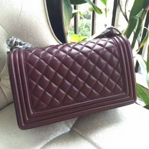 2017 Chanel LeBoy Flap Shoulder Bag Original Sheepskin leather A67086