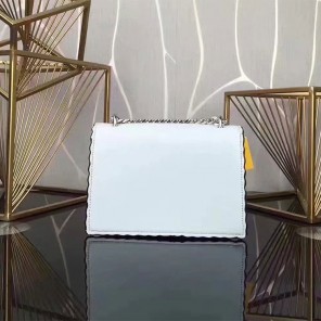 2017 Fendi KAN I SMALL Shoulder bag in calfskin leather 9670