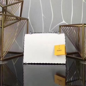2017 Fendi KAN I SMALL Shoulder bag in calfskin leather 9670