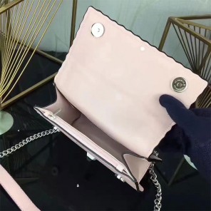 2017 Fendi KAN I SMALL Shoulder bag in calfskin leather 9670