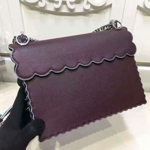 2017 Fendi KAN I handbag in Original calfskin leather 8BT3961