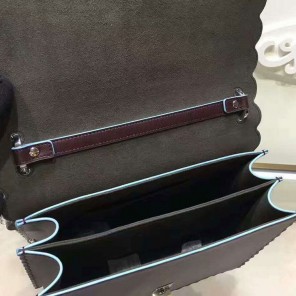 2017 Fendi KAN I handbag in Original calfskin leather 8BT3961