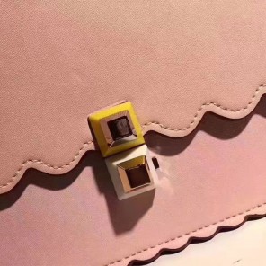 2017 Fendi KAN I handbag in calfskin leather 8BT3961