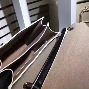 2017 Fendi KAN I handbag in calfskin leather 8BT3961