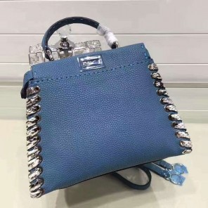 2017 Fendi MINI PEEKABOO handbag in Original calfskin leather 2447