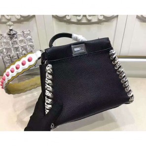 2017 Fendi MINI PEEKABOO handbag in Original calfskin leather 2447