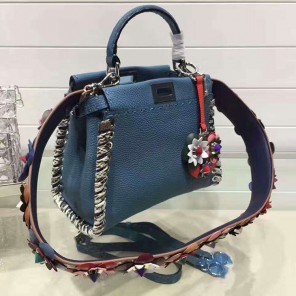 2017 Fendi MINI PEEKABOO handbag in Original calfskin leather 2447