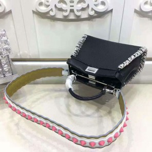 2017 Fendi MINI PEEKABOO handbag in Original calfskin leather 2447
