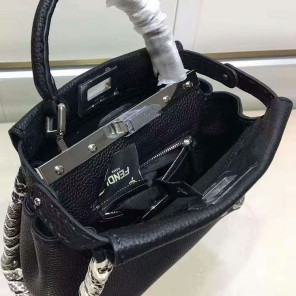 2017 Fendi MINI PEEKABOO handbag in Original calfskin leather 2447