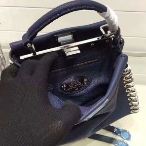 2017 Fendi MINI PEEKABOO handbag in Original calfskin leather 2447
