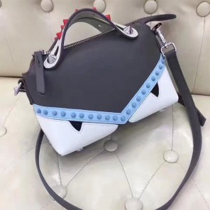 2017 Fendi SMALL Boston bag in calfskin leather 3971