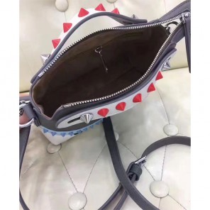 2017 Fendi SMALL Boston bag in calfskin leather 3971