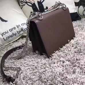 2017 Fendi SMALL KAN I bag in calfskin leather 8M0381