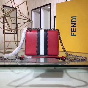 2017 Fendi SMALL KAN I bag in calfskin leather 8M03819