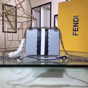 2017 Fendi SMALL KAN I bag in calfskin leather 8M03819
