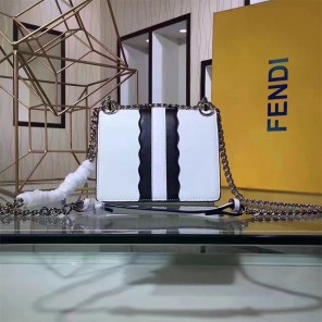 2017 Fendi SMALL KAN I bag in calfskin leather 8M03819