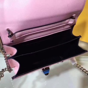 2017 Fendi SMALL KAN I bag in calfskin leather 8M03819