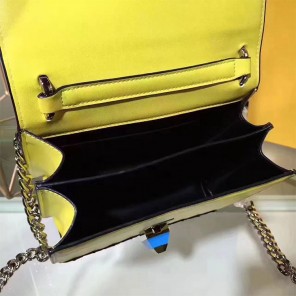 2017 Fendi SMALL KAN I bag in calfskin leather 8M03819