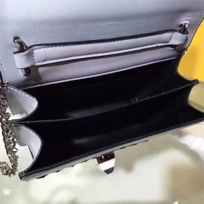 2017 Fendi SMALL KAN I bag in calfskin leather 8M03819
