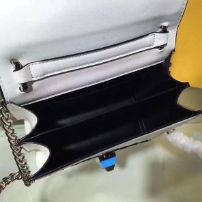 2017 Fendi SMALL KAN I bag in calfskin leather 8M03819