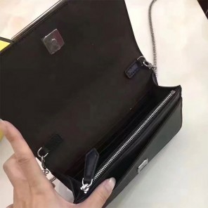 2017 Fendi WALLET ON CHAIN in leather 8M03469