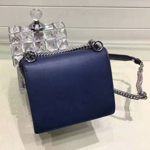 2017 Fendi kan i piccola Mini bag in calfskin leather 8M0381