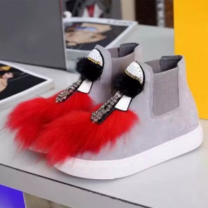 2017 Fendi women Casual shoes in Nubuck Leather