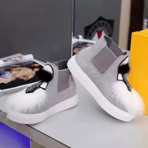 2017 Fendi women Casual shoes in Nubuck Leather