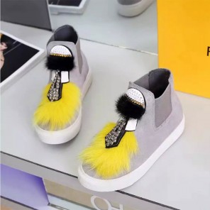 2017 Fendi women Casual shoes in Nubuck Leather