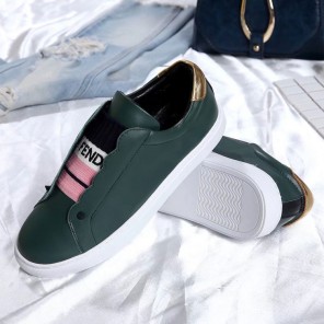 2017 Fendi women Sneakers shoes in Calfskin leather
