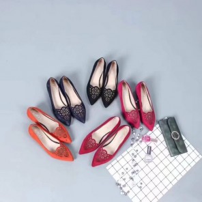 2017 Fendi women shoes in Nubuck Leather