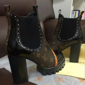 2017 Louis vitton women BOOT 9.5cm Heel