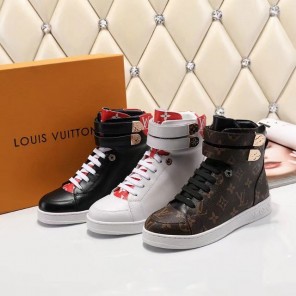 2017 Louis vitton women Sneakers shoes in Calfskin leather