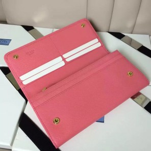 2017 Prada Bi-Fold Wallet Original leather 1M1132