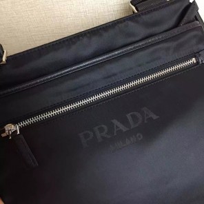 2017 Prada Men Original Nylon with Calfskin leather Shoulder Bag VA0251