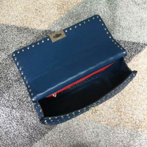 2017 VALENTINO GARAVANI ROCKSTUD SPIKE CHAIN BAG 0121
