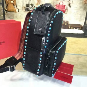 2017 VALENTINO ROCKSTUD ROLLING MEDIUM BACKPACK 0858