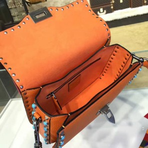2017 Valentino GUITAR ROCKSTUD ROLLING CROSS BODY BAG 0936L