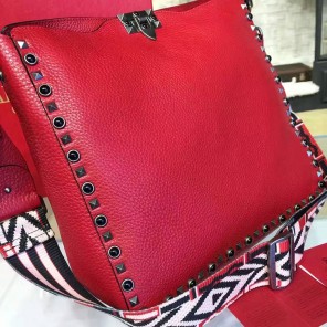 2017 Valentino GUITAR ROCKSTUD ROLLING HOBO BAG 50031