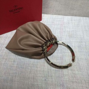 2017 Valentino Ring clutch in calfskin V2072