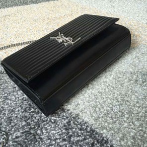 2017 YSL Saint Laurent CLASSIC MEDIUM KATE SATCHEL IN ORIGINAL LEATHER