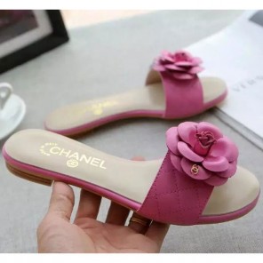 2017 chanle women Slippers in Sheepskin leather