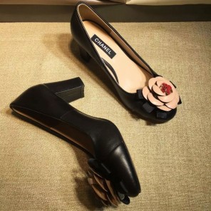 2017 chanle women shoes in sheepskin leather