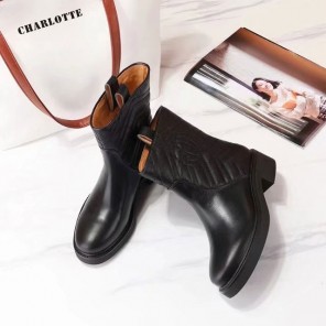 2017 gucci women Boots shoes in Calfskin leather