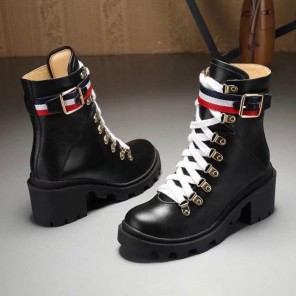2017 gucci women Boots shoes in Calfskin leather