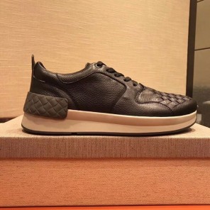 2018 Bottega Veneta men Sneakers shoes in Calfskin leather