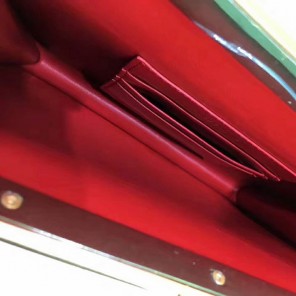 2018 CELINE SMALL CLASP BAG IN BOX CALFSKIN WITH PATINA