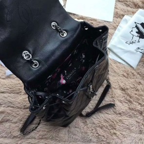 2018 Chanel Backpack Original Calfskin Leather