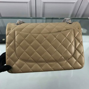 2018 Chanel Classic Flap Bag 1113 Original Lambskin leather Gold Hardware