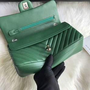 2018 Chanel Classic Flap Bag Original Lambskin Leather